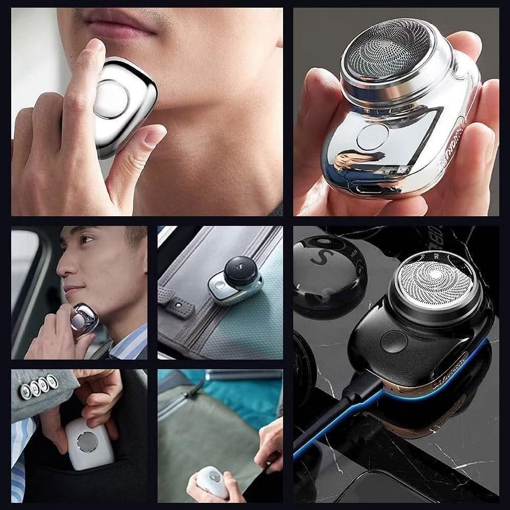 MiniSmooth™ Portable Electric Shaver – Travel-Friendly Precision Groomer