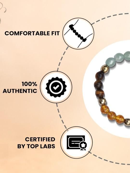 Dhan Yog Bracelet for Wealth & Success – Stretchable Spiritual Energy Band
