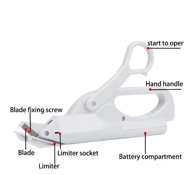 ProCut Electric Fabric Scissors – Portable Sewing Cutter Tool