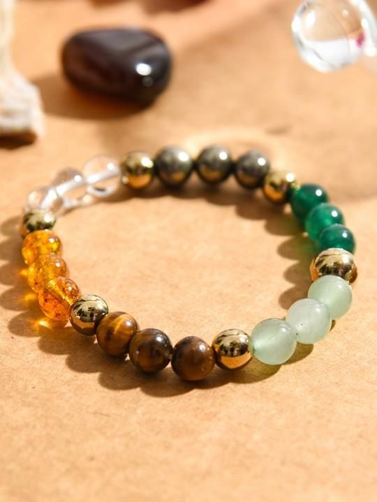Dhan Yog Bracelet for Wealth & Success – Stretchable Spiritual Energy Band