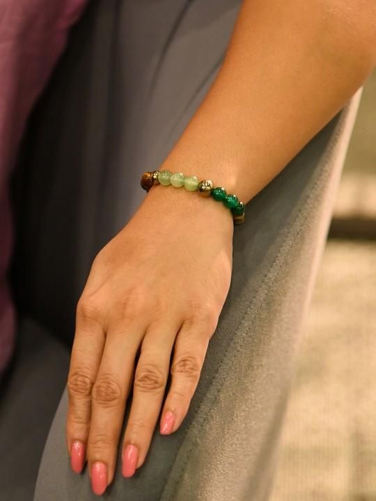 Dhan Yog Bracelet for Wealth & Success – Stretchable Spiritual Energy Band